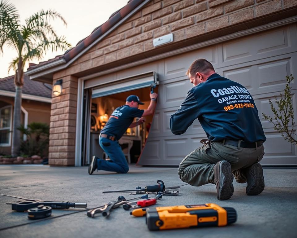 emergency garage door repair  Newport Coast CA